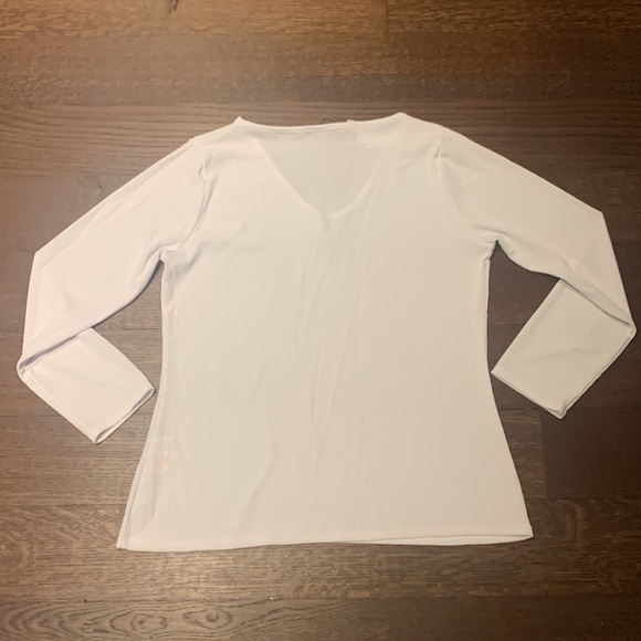 ⭐️Ribbed Notch Neck T-Shirt - Picture 7 of 7